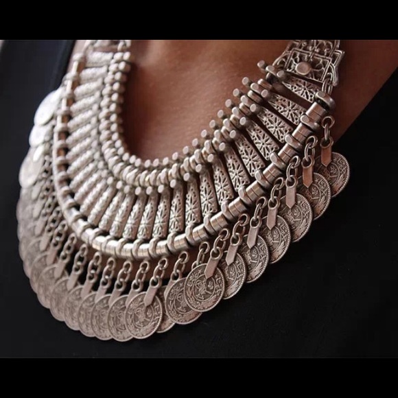 Gipsy's traditional coin necklace.. - Picture 2 of 4