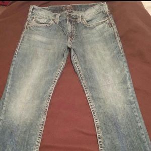 2 pairs 🚹Men's Silver jeans