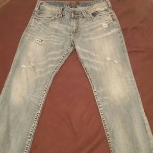 2 pair 💲🔻🚹MEN Silver nate straight jeans