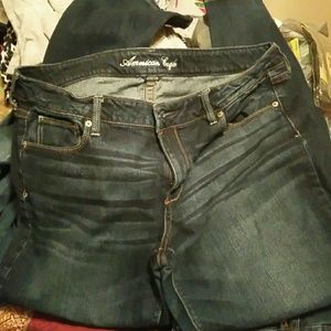 Pair of american eagle jeans