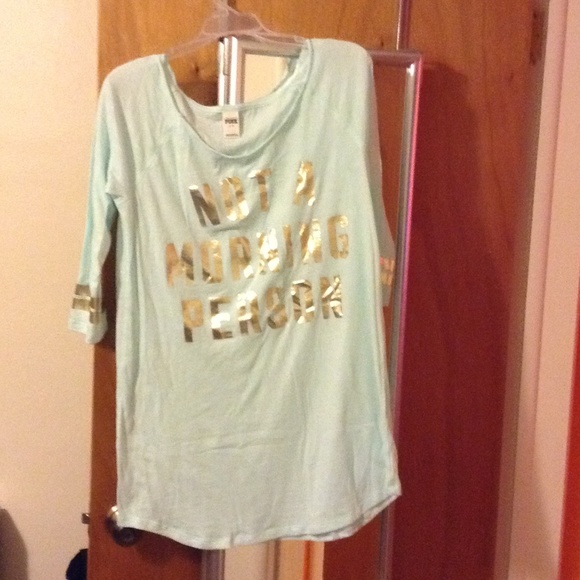 Not a morning person sleep shirt