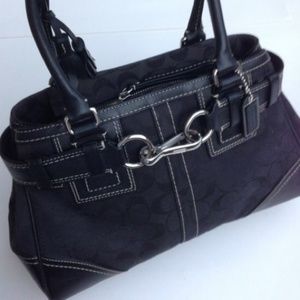 Coach Hampton Signature Handbag