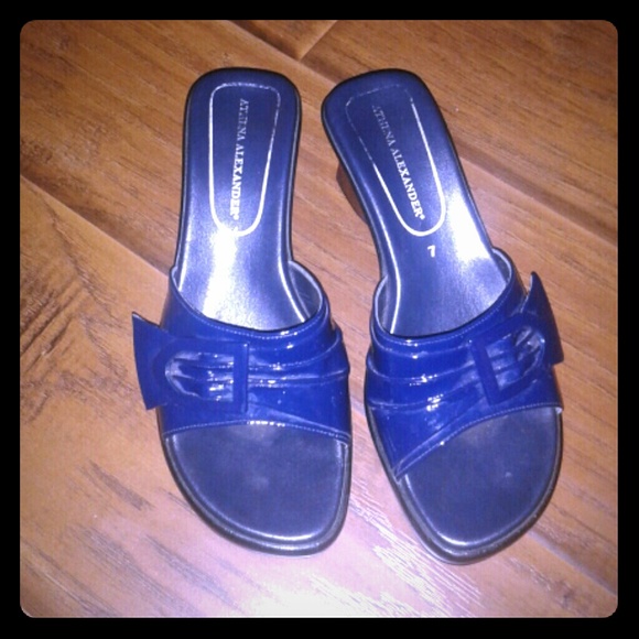 Athena Alexander blue shoes