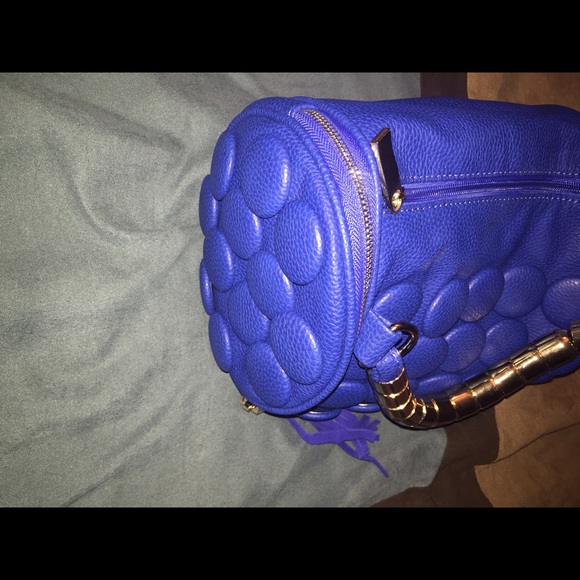 Royal Blue Handbag - Picture 2 of 3