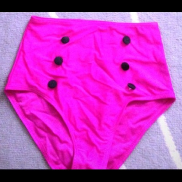 Pink swimsuit bottom