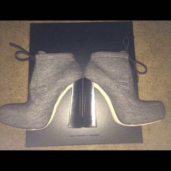 Alexander Wang gray Constance boot - Picture 2 of 4