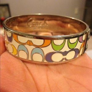 Coach Multi-Color Bangle