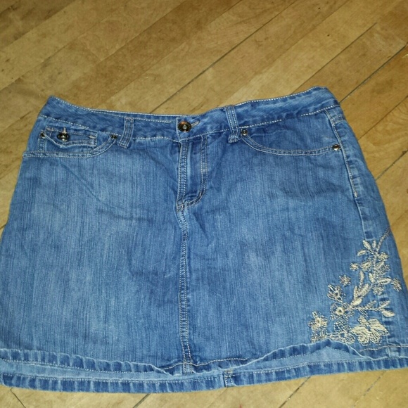 Denim skirt/short