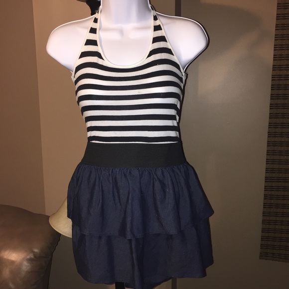 Sailor striped dress