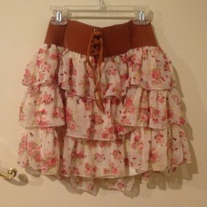 Floral skirt
