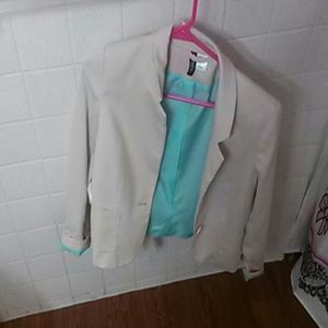 H&m cream blazer