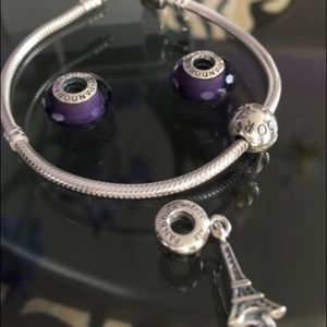 Pandora Bracelet w/Charms