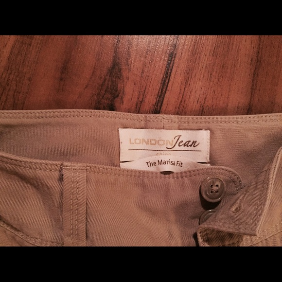 Victoria's Secret wide leg dress khakis - Picture 3 of 3