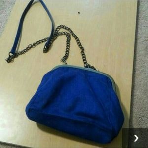 Blue suede