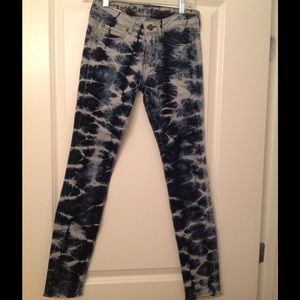 Tie-dye jeans