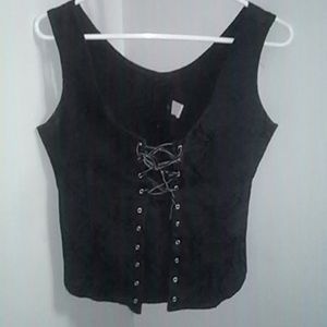 Morbid threads hot topic corset top.