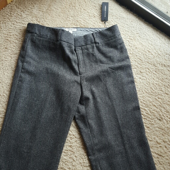 Grey Banana Republic Trouser New