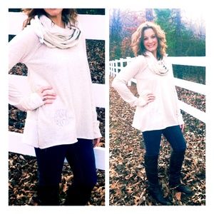 ❤️Cowl Neck Pullover with or without monogram❤️
