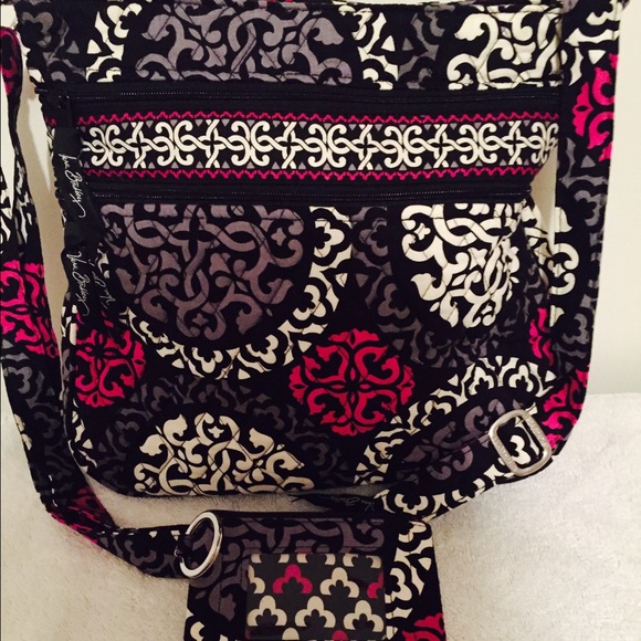 Vera Bradley purse including matching ID case.