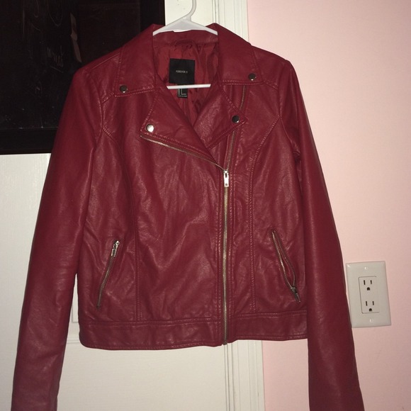 Forever 21 faux leather jacket