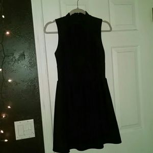 TOPSHOP peplum dress