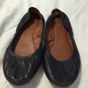 Lucky brand "Emmie" flats in black.