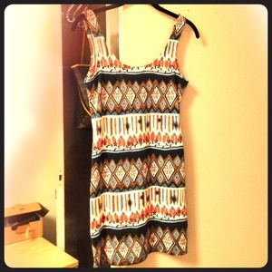 Navajo Print mini dress