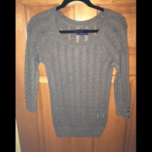 Gray AE Sweater - Picture 3 of 3