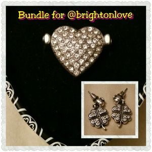Brighton Reversible Ring & Clover Earrings