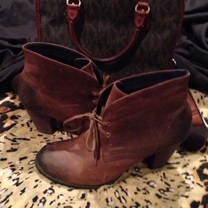 Size 13 Indigo brown boots