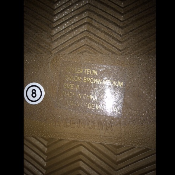 Brown Boots with Dimonds - Picture 3 of 3