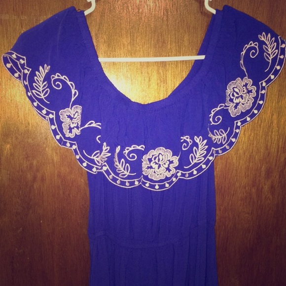 Flying Tomato off-the-shoulder maxi dress