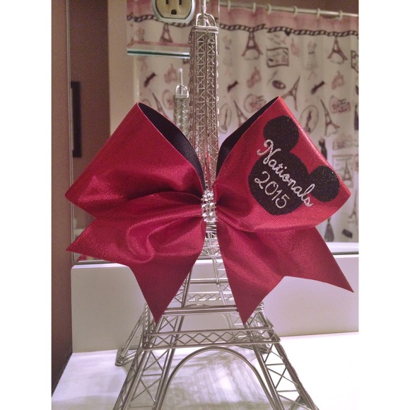 Nationals Cheer Bow