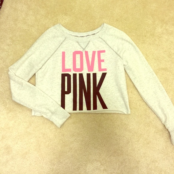 PINK Victoria's Secret Tops - 🚫SOLD ELSEWHERE🚫Victorias Secret PINK sweatshirt