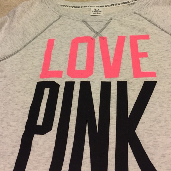 š«SOLD ELSEWHEREš«Victorias Secret PINK sweatshirt - Picture 3 of 4