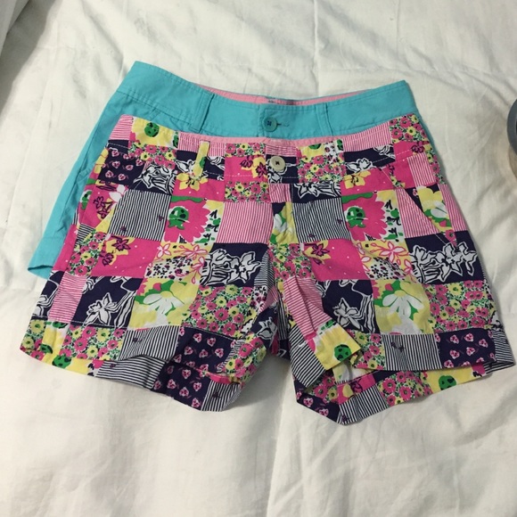 Lilly Pulitzer shorts.