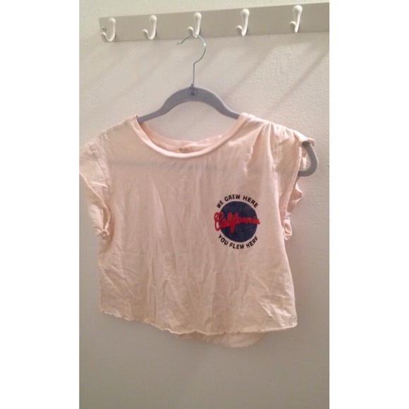 brandy melville, we grew here you flew here crop