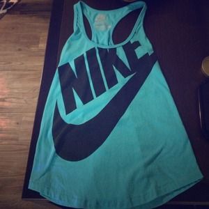 LIGHT BLUE NIKE TANK TOP