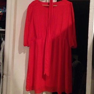 Beautiful dress. Orange in color. Size 1x