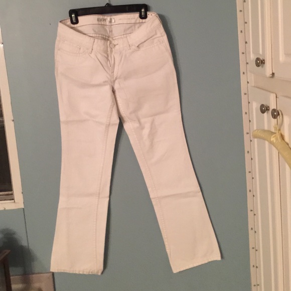 Express white denim