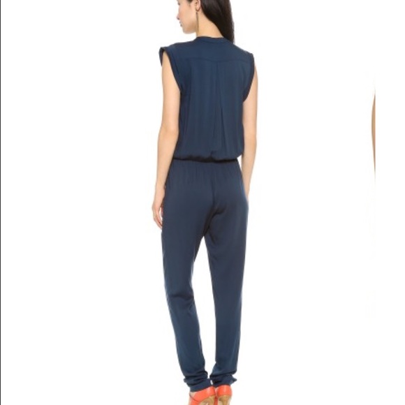 BLACK HALO navy jumpsuit-classic, classy style! - Picture 2 of 4