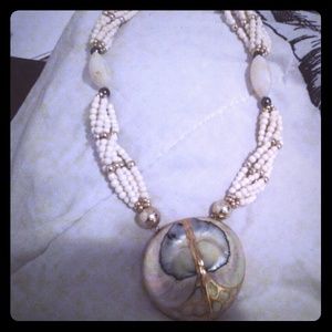 Beautiful pearl necklace