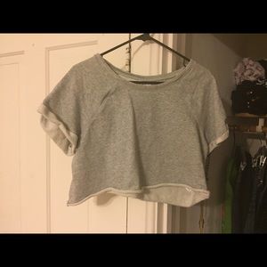 H&M cropped sweatshirt