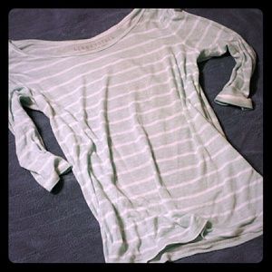 Aeropostale 1/2 sleeve burnout tee