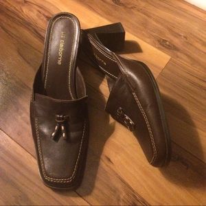 Liz Claiborne's Rebbeca - Leather med. Dark Brown