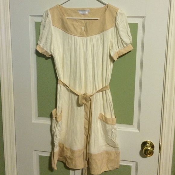 Creamy dress