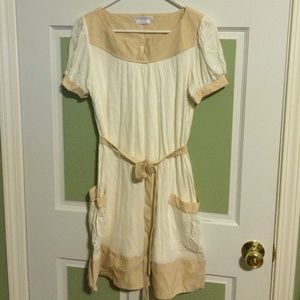Creamy dress