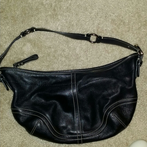 Coach leather purse