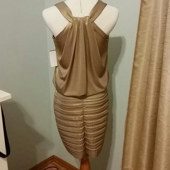 Hot Gold Dress - Picture 4 of 4