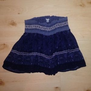 Urban Outfitters Patterned Mini Skirt